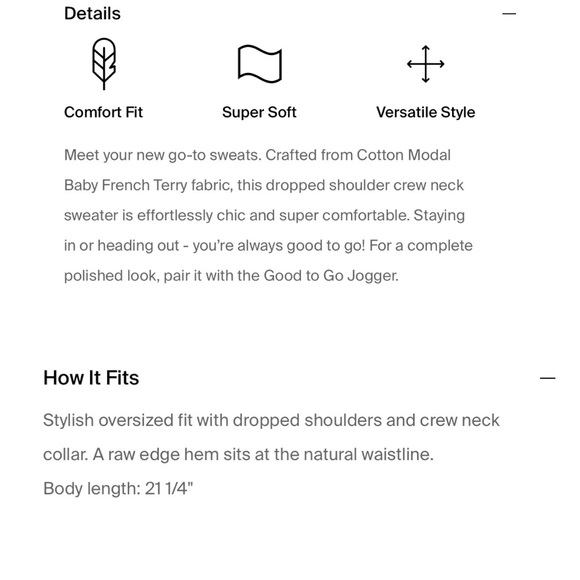 NWOT knix Good To Go Crewneck - Picture 4 of 10